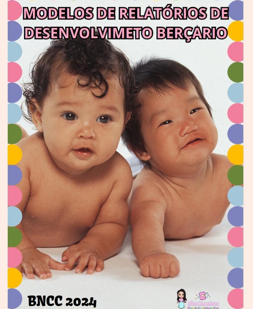 🌈 Modelos de Relatórios de Desenvolvimento - Berçário