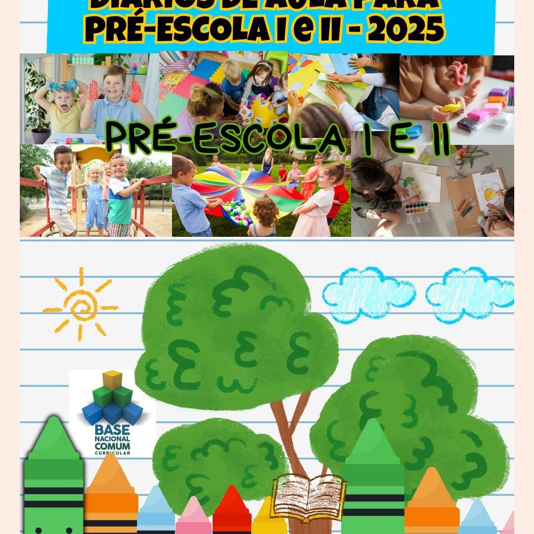 Lançamento Planejamento Diário Pré I e II – Anual 2025🎉