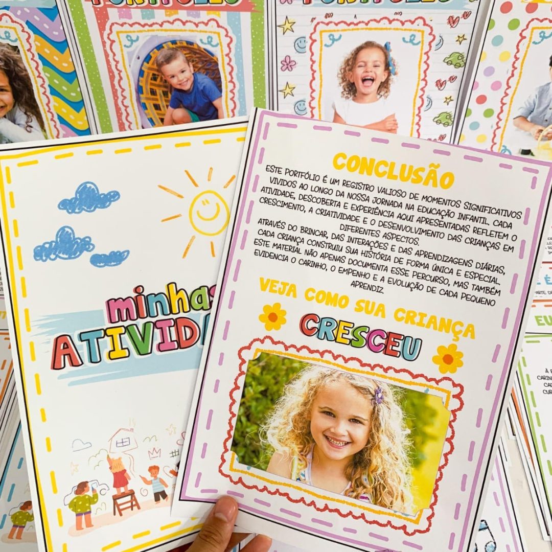 PORTFÓLIO  EDITÁVEL EDUCAÇÃO INFANTIL 0 A 5 ANOS E 11 MESES