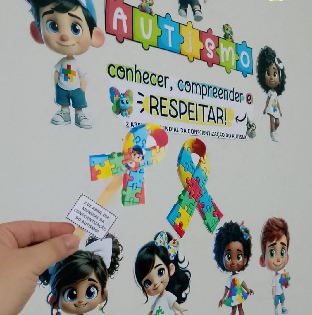 PAINEL AUTISMO CONHECER,   COMPREENDER E RESPEITAR!