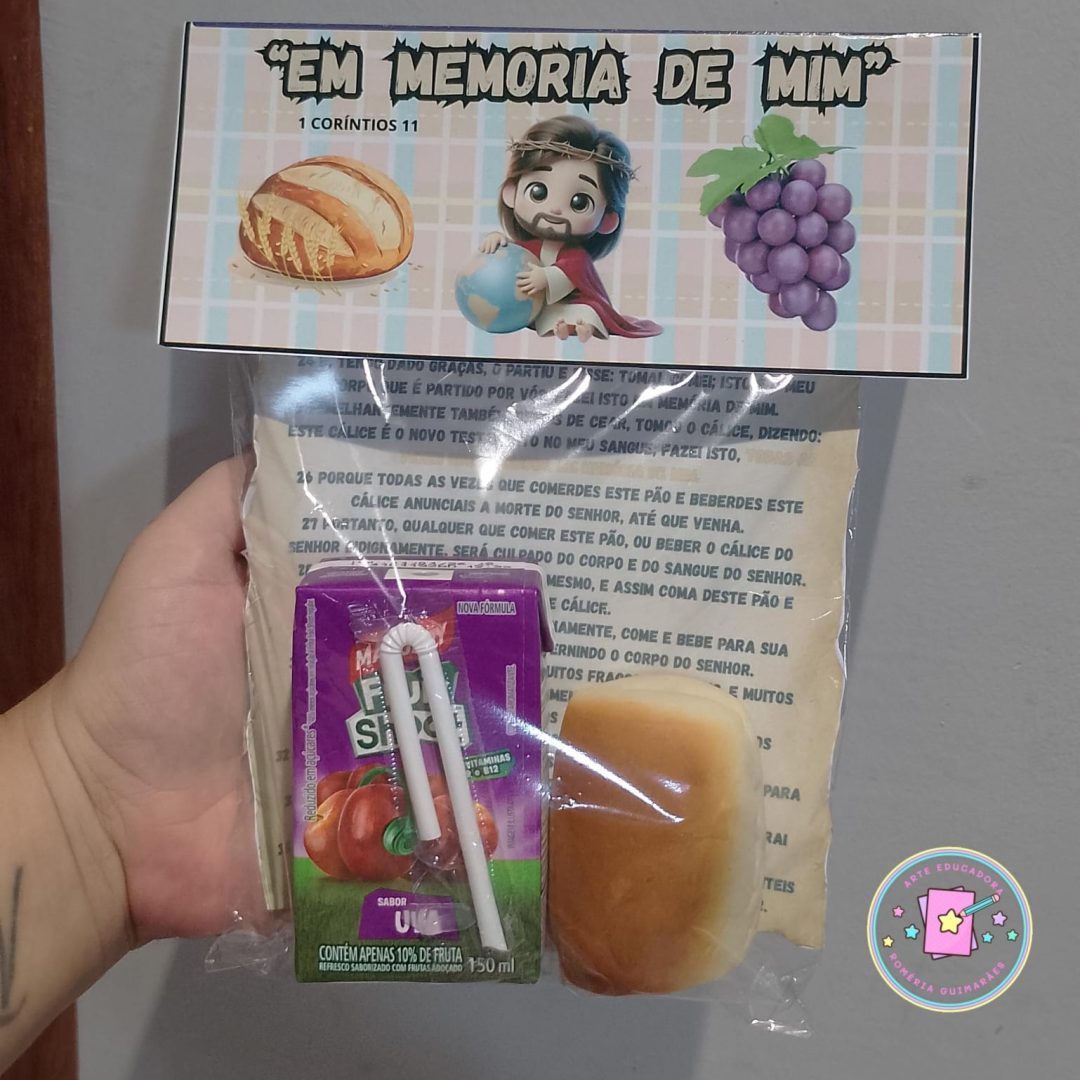 LAPELA + PERGAMINHO 📜 " " EM MEMÓRIA DE MIM"