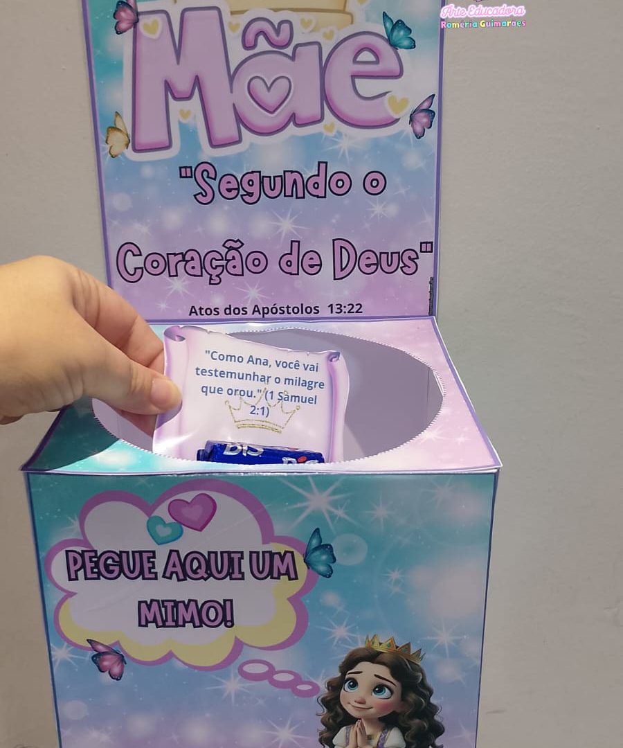 CAIXA DE INCENTIVO ESPECIAL DIA DAS MÃES 😍🥰🥰✨⭐