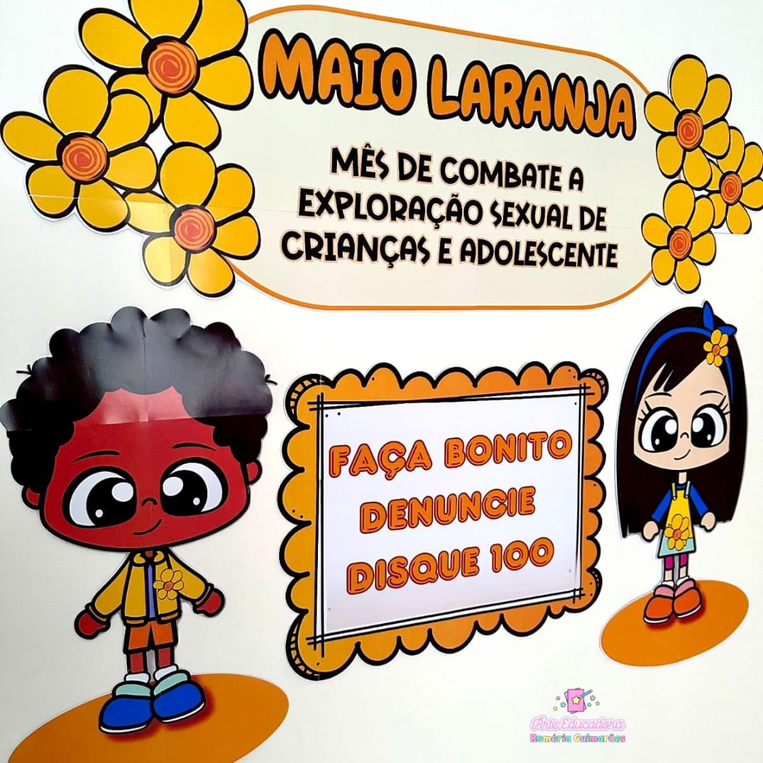 Painel Maio Laranja 🧡