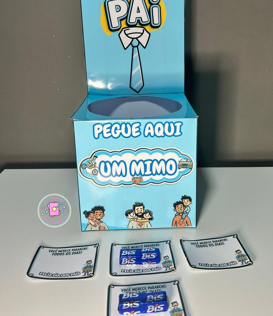 🎁 *Caixa + Mimo: Especial Dia dos Pais*