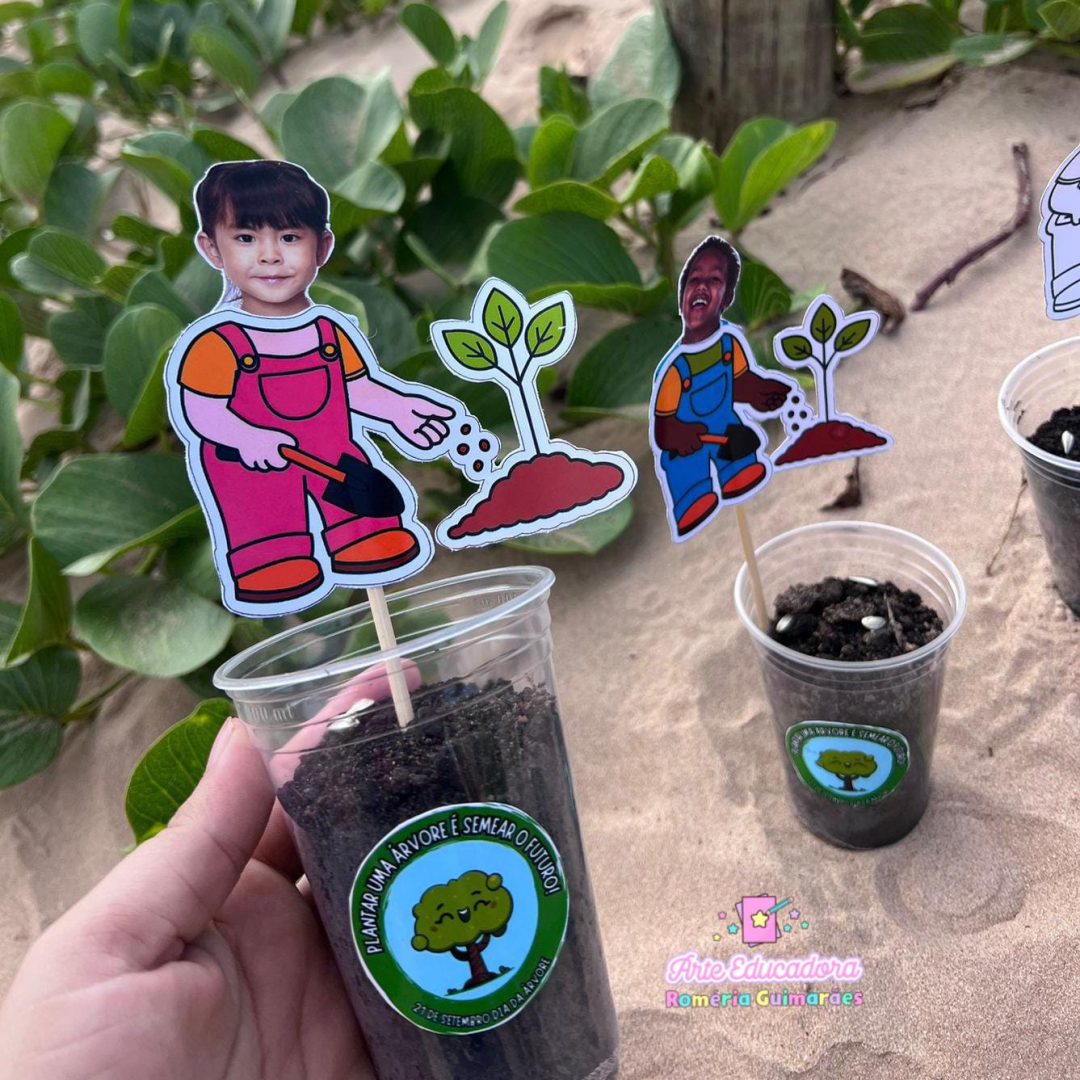 🌱✨ Atividade: Plantar para Cuidar do Futuro ✨🌱