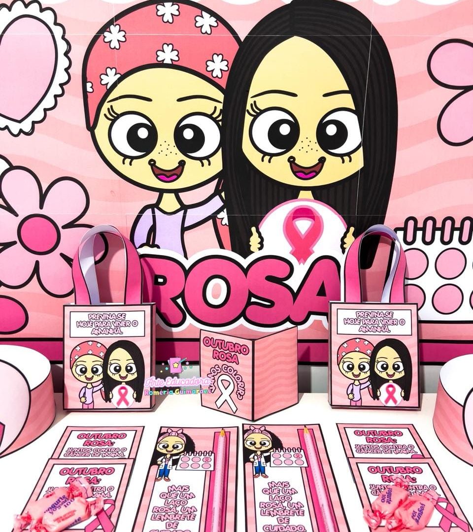 💖 *Kit Outubro Rosa: Conscientização e Carinho!* 💖