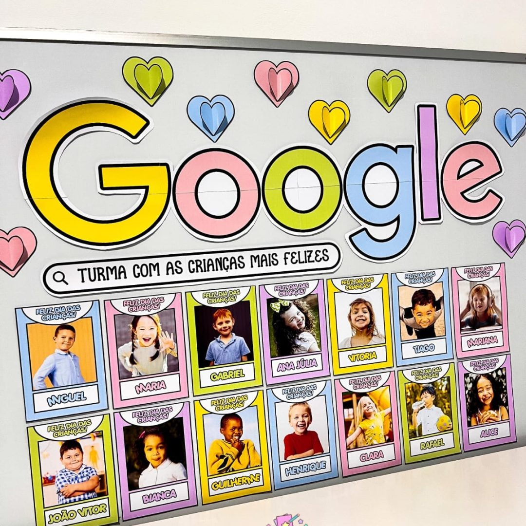 ✨ Painel Google Dia das Crianças:
