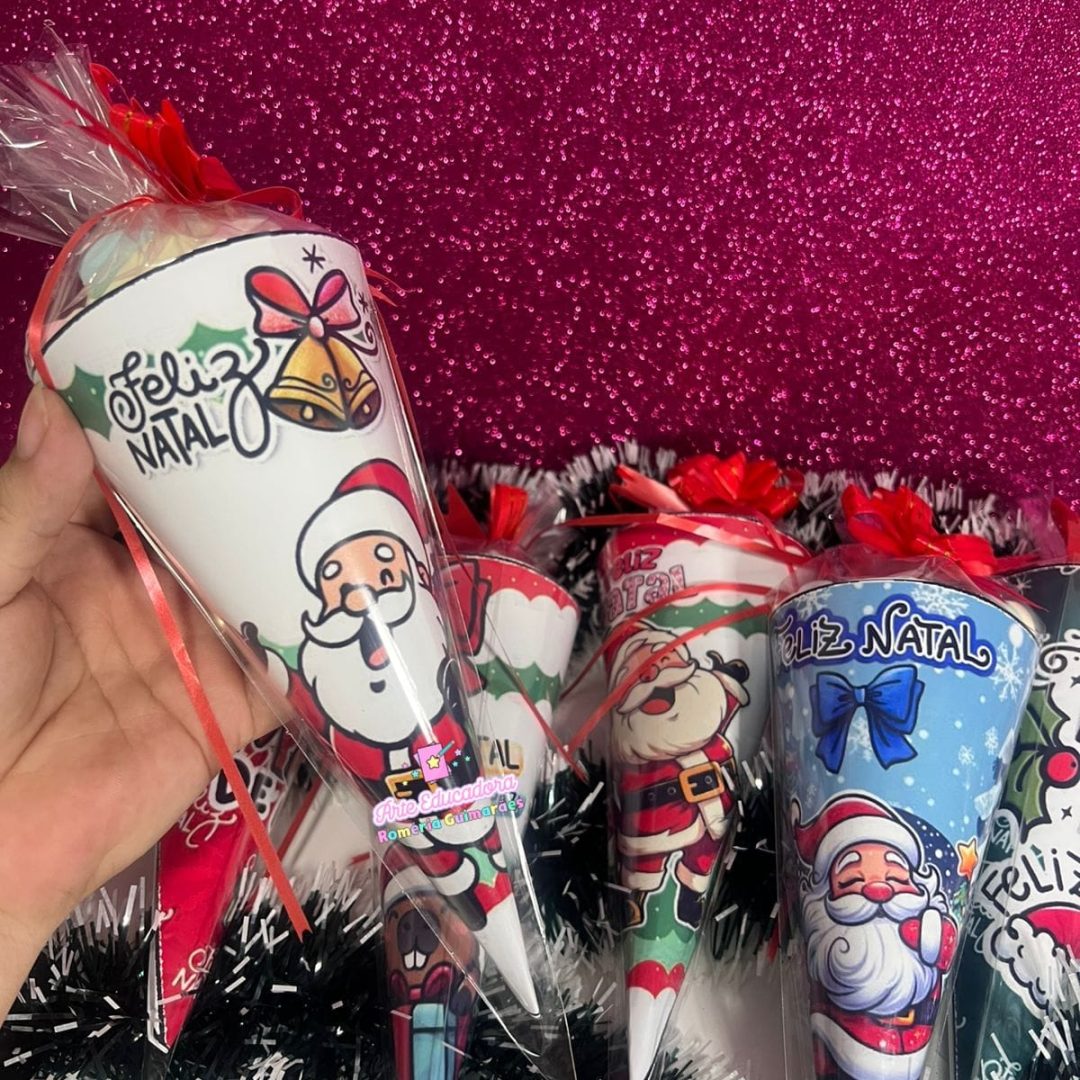 ✨🎄 Cones Natalinos🎄🧑🏼‍🎄✨