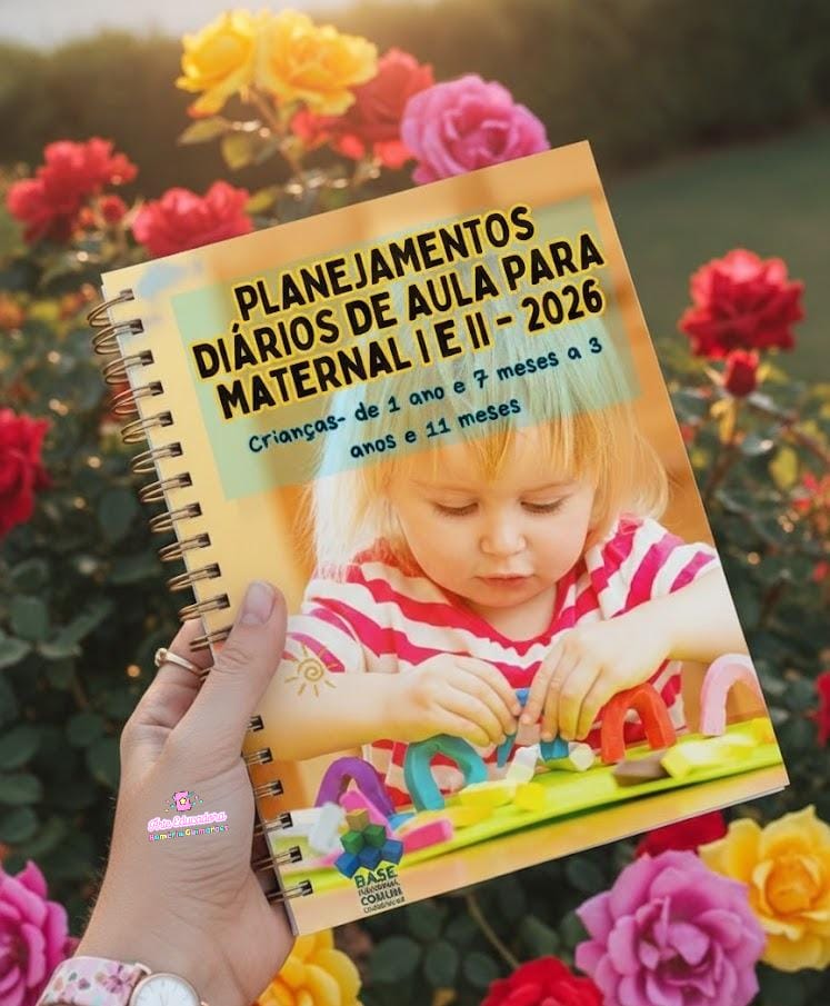 🌈 Planejamento  2026 Maternal I e II 100% EDITÁVEL COM MAIS DE 200 PÁGINAS 📚 Planejamento Diário Detalhado para 2026