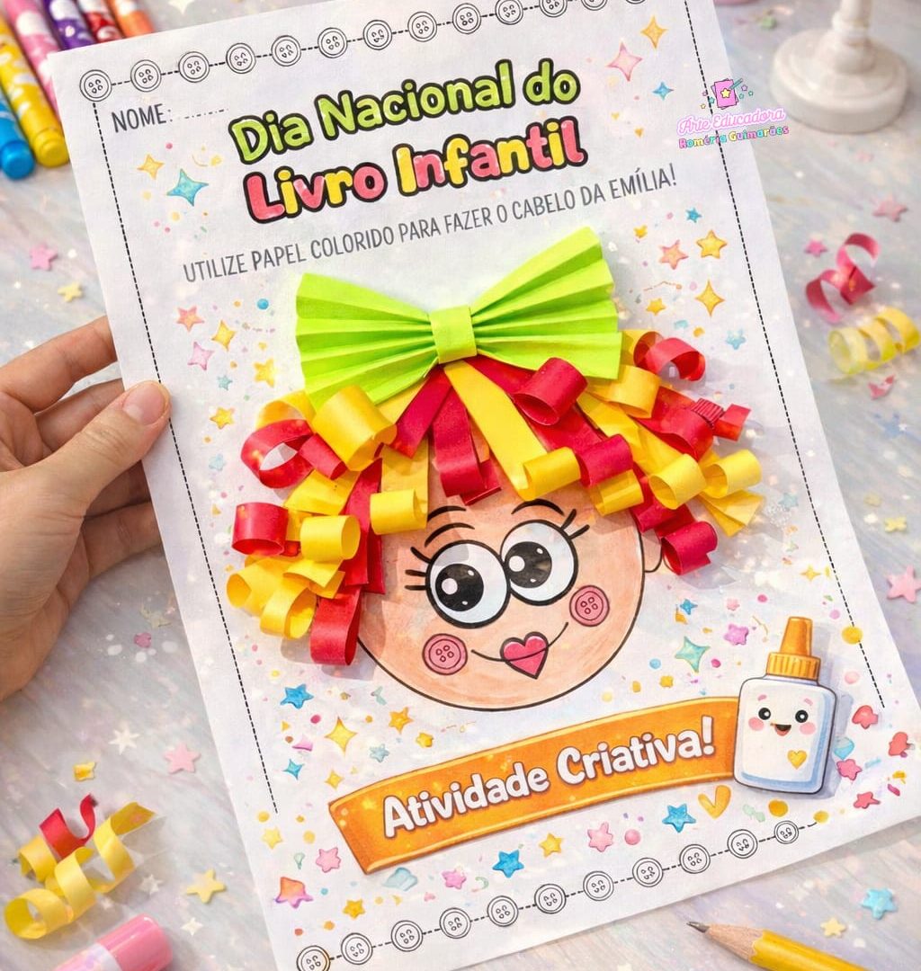 📚✨ Dia Nacional do Livro Infantil