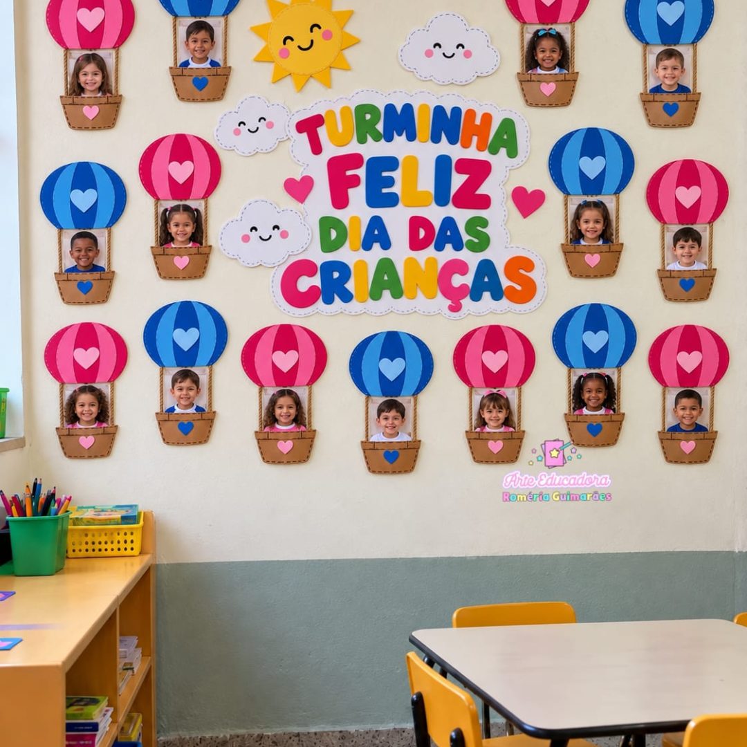 🎈✨ *PAINEL EDITÁVEL TURMINHA FELIZ DIA DAS CRIANÇAS* ✨🎈